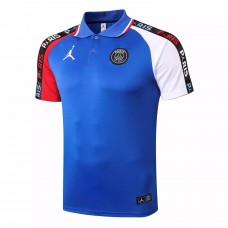 PSG Jordan Training Blue Polo Shirt 2020