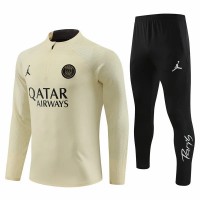 Jordan PSG Beige Training Technical Football Tracksuit 23-24