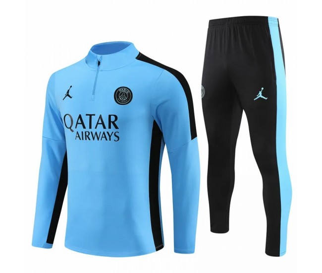 Jordan PSG Blue Training Technical Football Tracksuit 23-24