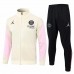 PSG Jordan Mens Beige Training Presentation Football Tracksuit 2024-25