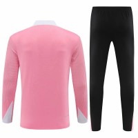 PSG Jordan Mens Pink Training Technical Football Tracksuit 2024-25