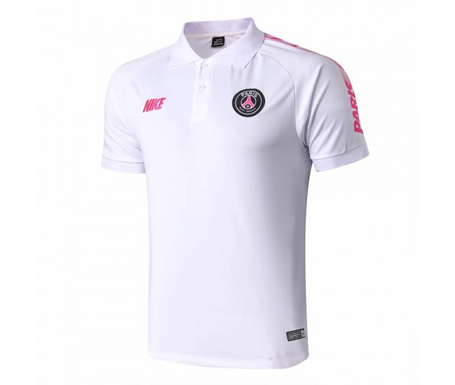 PSG Polo White Shirt 2019-2020