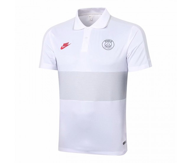 PSG Polo White Shirt 2020