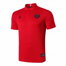 PSG Jordan Training Red Jersey 19/20