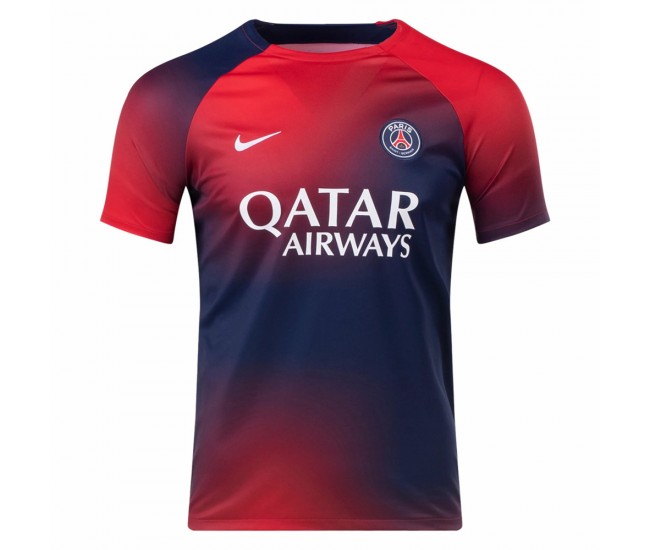 Paris Saint-Germain Mens Pre Match Jersey 2023-24