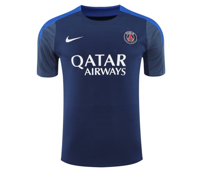 Paris Saint-Germain Mens Training Navy Jersey 25-26