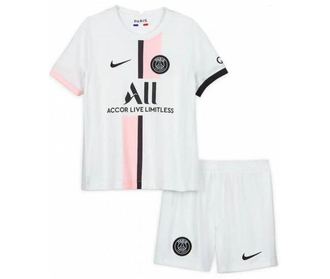 Paris Saint-Germain Away Stadium 2021-22 Kids kit