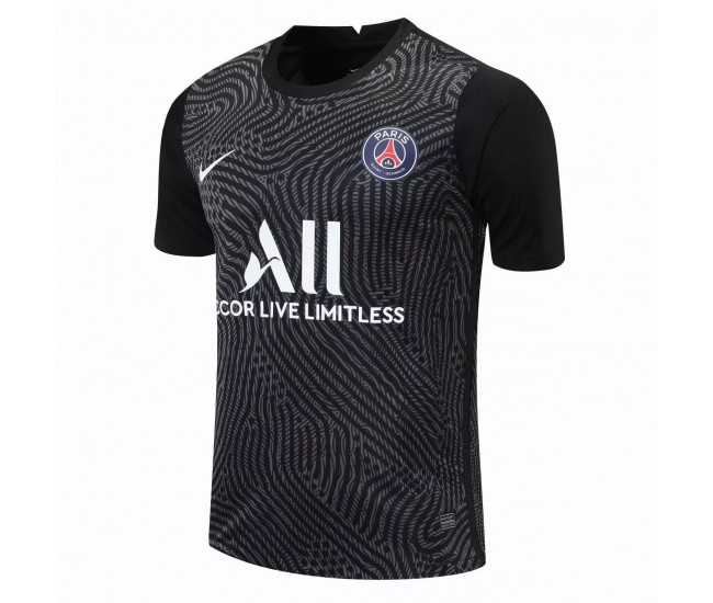 Paris Saint Germain Goalkeeper Jersey Black 2020 2021