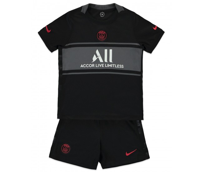 Paris Saint-Germain Third Stadium 2021-22 Kids kit