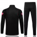 PSG Black Training Presentation Football Tracksuit 2021-22