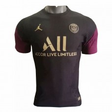 Psg  Jordan Black Training Jersey 2021