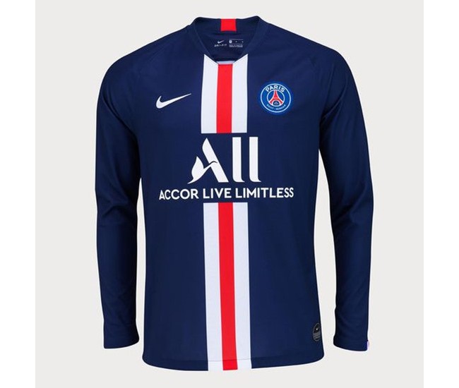 PSG Long Sleeve Home Shirt 19/20