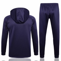 PSG Navy Hooded Presentation Football Tracksuit 23-24