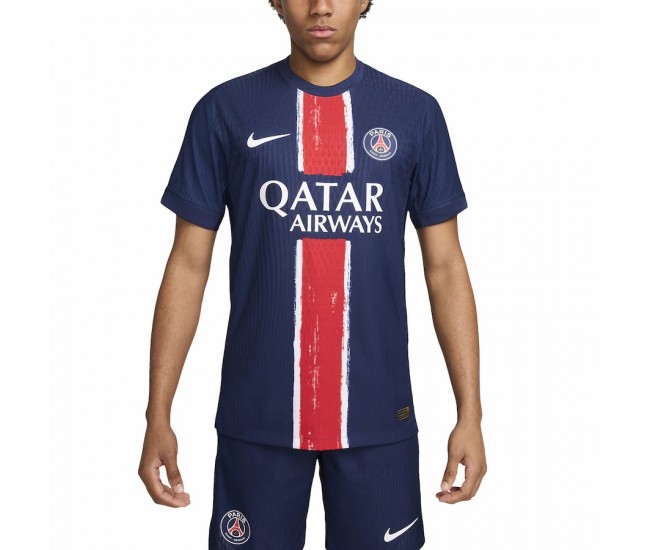 Paris Saint Germain Mens Home Authentic Jersey 24-25