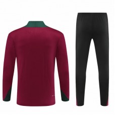 PSG Mens Red Training Technical Football Tracksuit 2024-25