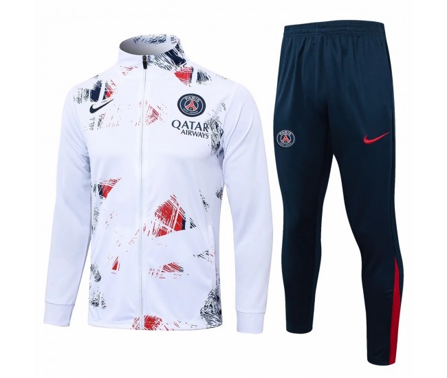 PSG Mens Training Presentation Football Tracksuit 2024-25