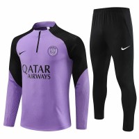 PSG Purple Training Technical Football Tracksuit 23-24