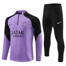 PSG Purple Training Technical Football Tracksuit 23-24