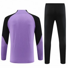 PSG Purple Training Technical Football Tracksuit 23-24