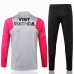 PSG Training Technical Soccer Tracksuit Grey Pink 2021 2022