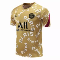 PSG X Jordan Training Jersey Gold 2020 2021