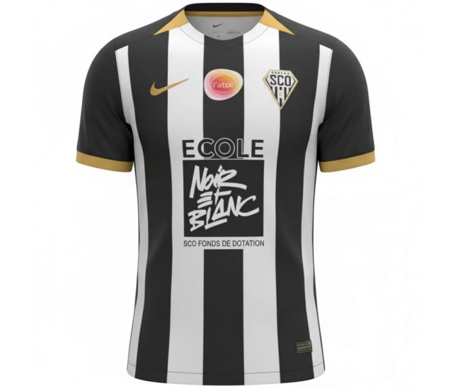 Angers Sco Mens Home Jersey 25-26 