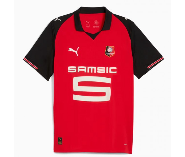 Stade Rennais Mens Home Jersey 25-26