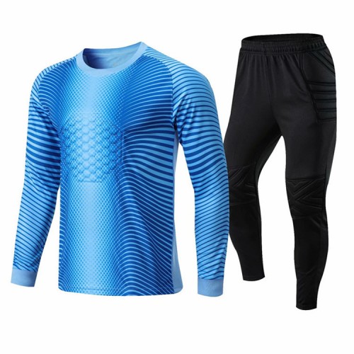 Men's Stripe Goalkeeper Football Kit