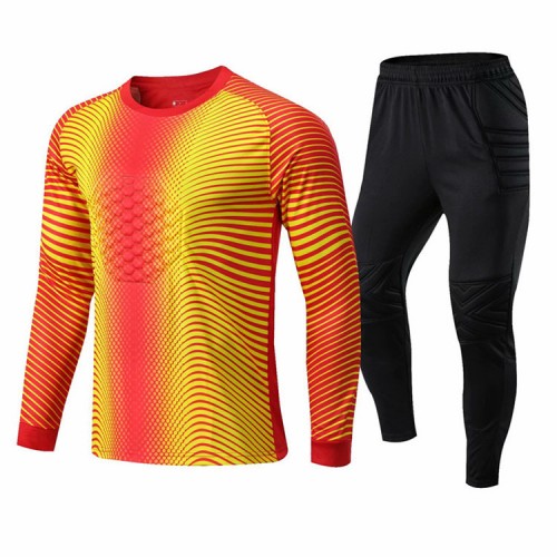 Men's Stripe Goalkeeper Football Kit