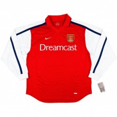 Arsenal Home Retro Long Sleeve Jersey 2000-02