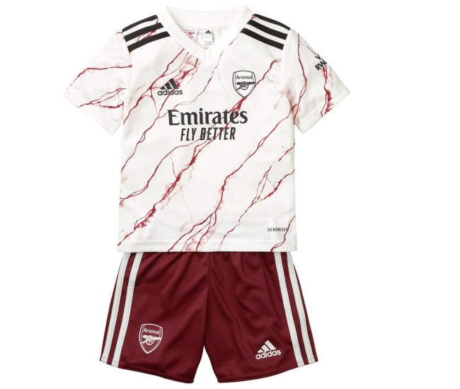 Arsenal Away Kids Kit 2020 2021