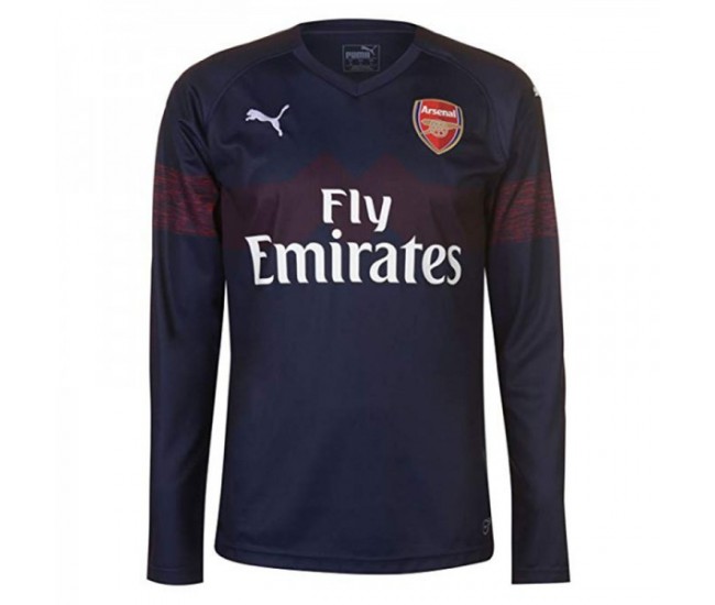 Arsenal Away Long Sleeve Jersey 2018/19
