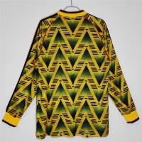 Arsenal FC Long Sleeve Away Retro Jersey 1990-1992