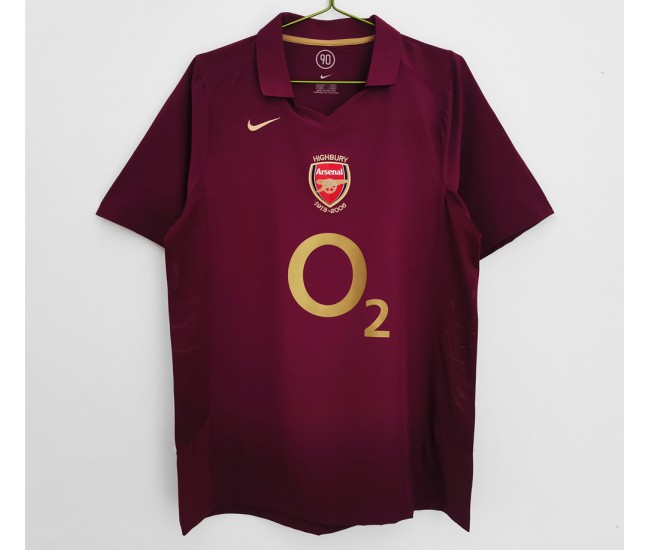 Arsenal FC Home Retro Jersey 2005-2006