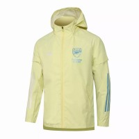 Arsenal Adult Yellow All Weather Rain Jacket 2021