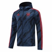 Arsenal All Weather Windrunner Jacket Mens Navy 2021