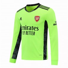 Arsenal Goalkeeper Jersey Long Sleeve Green 2020 2021 Arsenal Goalkeeper Jersey Long Sleeve Green 2020 2021