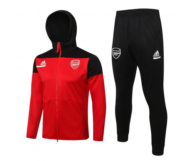 Arsenal Hoodie Presentation Tracksuit 2021-22