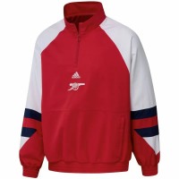 Arsenal Mens Icon Raglan Quarter Zip Top 23-24