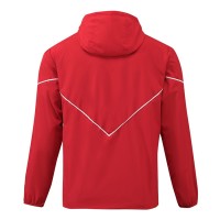 Arsenal Mens Red Windbreaker Jacket 24-25
