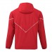 Arsenal Mens Red Windbreaker Jacket 24-25
