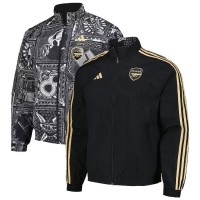 Arsenal Mens Ian Wright Anthem Reversible Full-Zip Jacket 23-24