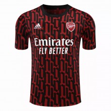 Arsenal Pre Match Jersey Red Black 2020 2021 Arsenal Pre Match Jersey Red Black 2020 2021