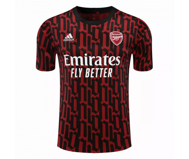Arsenal Pre Match Jersey Red Black 2020 2021
