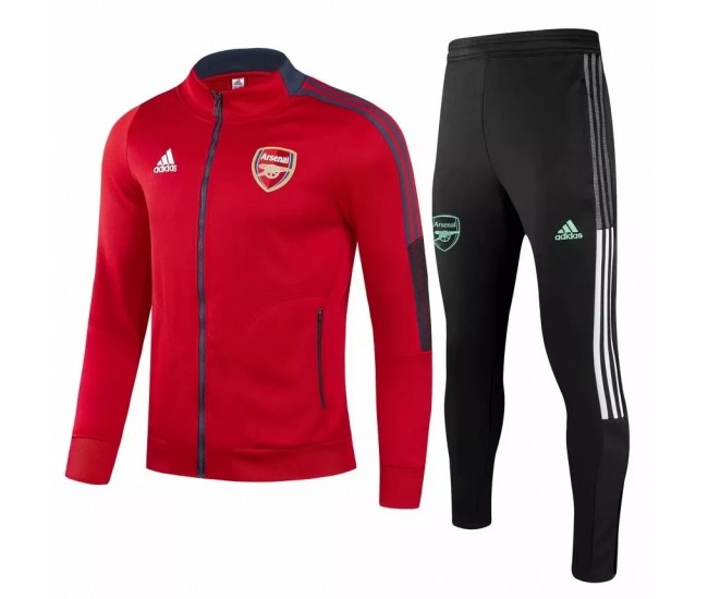 Arsenal Presentation Red Soccer Tracksuit 2021