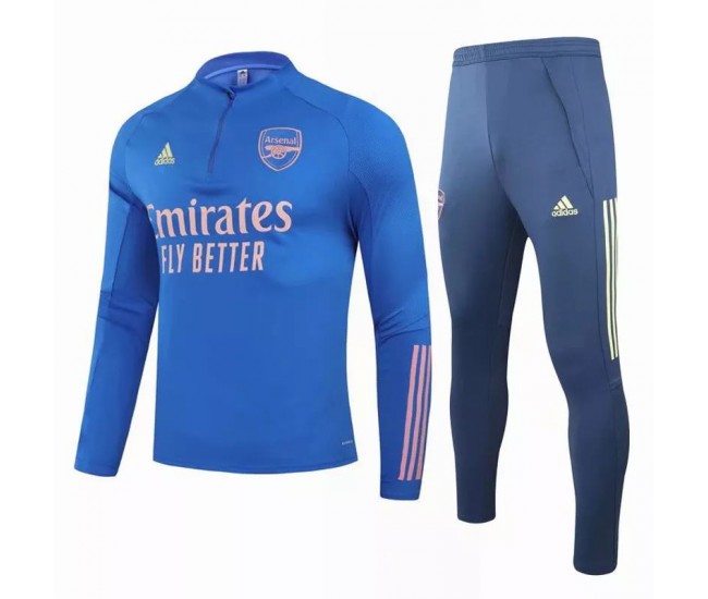 Arsenal Training Technical Soccer Tracksuit Blue 2021
