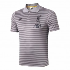 LFC Mens Grey Travel Polo 2019/20