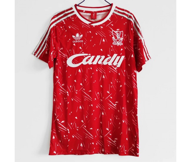 Liverpool FC Home Retro Jersey 1989-1991