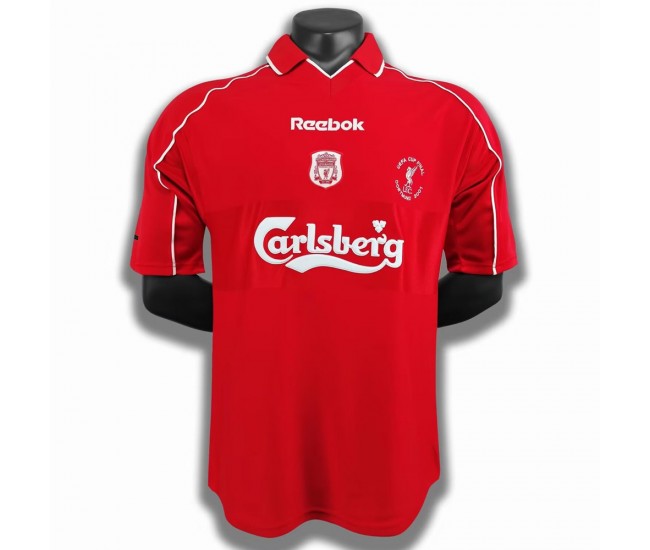 Liverpool FC Home Retro Jersey 2000-2001 