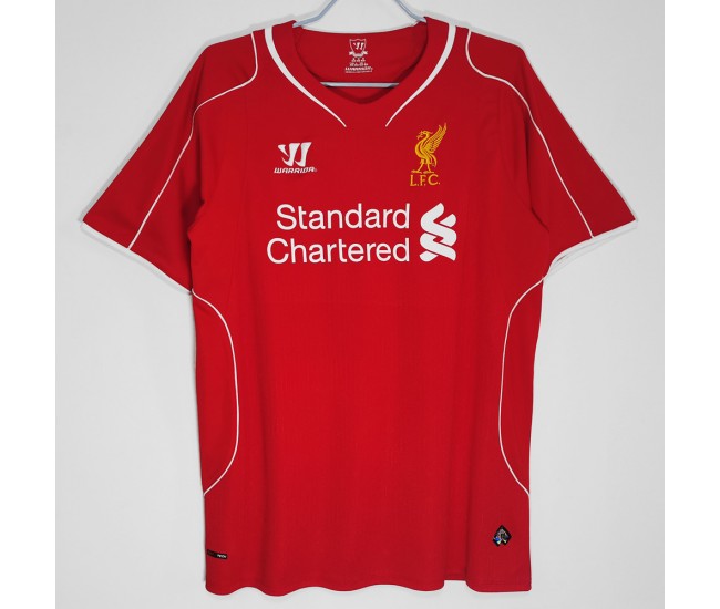 Liverpool FC Home Retro Jersey 2014-2015